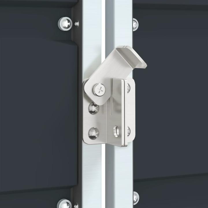 Immagine prodotto vidaXL Cassonetto per rifiuti da 3 tonnellate antracite 216x81x115 cm acciaio