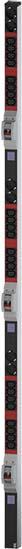 Actual product image Bachmann BN0500 48.26cm 19-inch PDU 1HE 24xC13,6xprotective contact power metering connection CEE 3x32A red (24 x, IEC 320, CEE 7/3, 3 m)