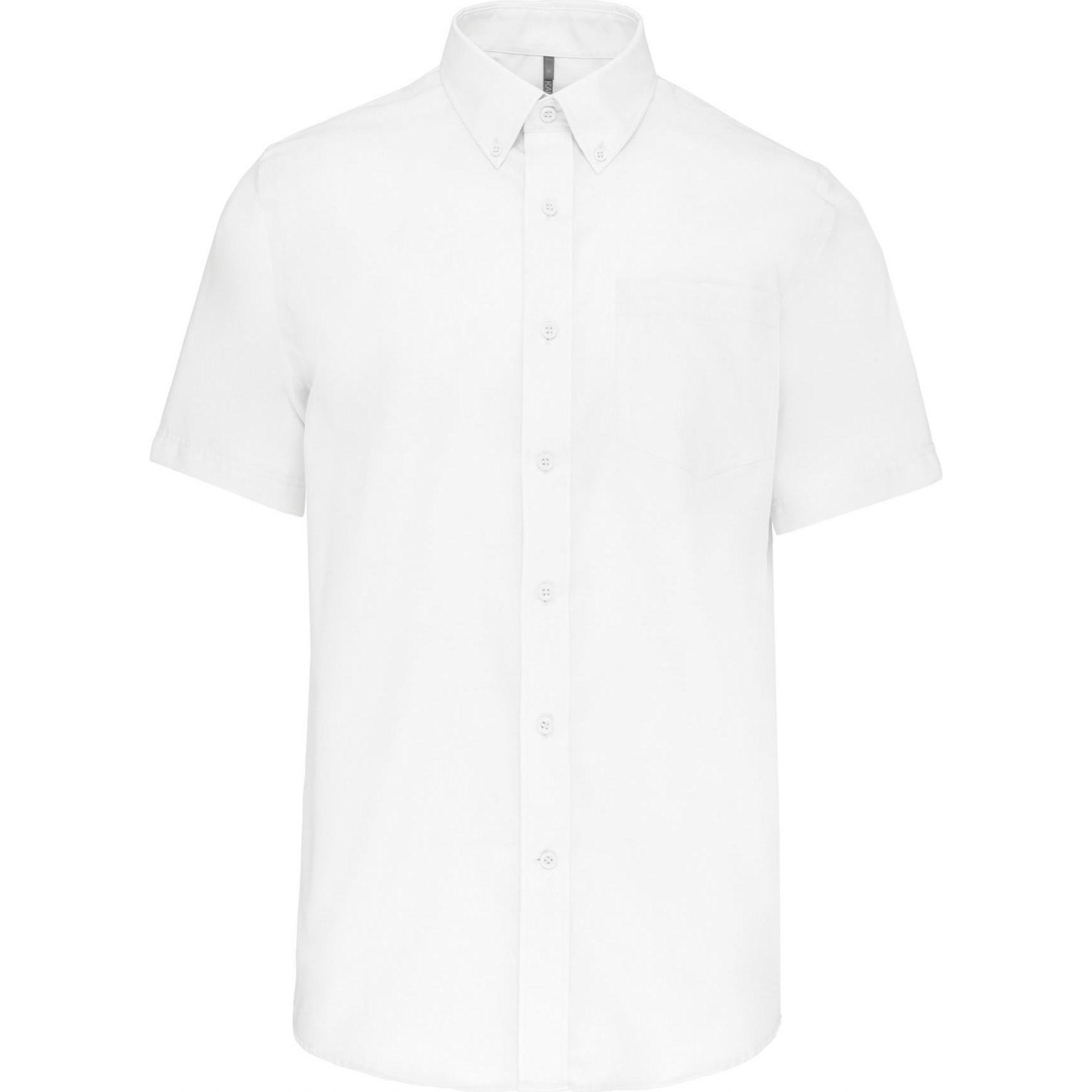 Kariban, Herren, Hemd, blanc, Weiss, (3XL)