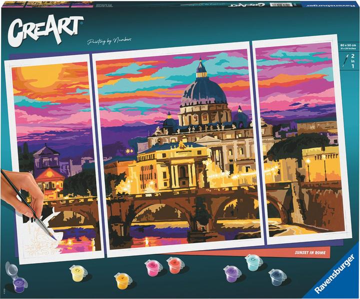Produktbild Ravensburger CreArt Sunset in Rome
