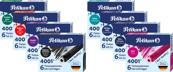 Image du produit Pelikan 4001 (cartouches d'encre, Pink)