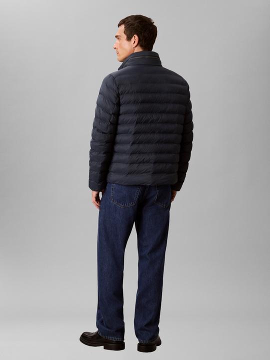 Actual product image Calvin Klein Jeans Ls Nylon Lt Wt Hooded Fz Puffer (S)