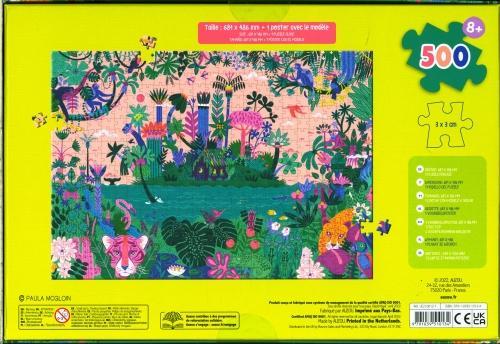 Image du produit Puzzle / Jungle enchantée (500 pièces)
