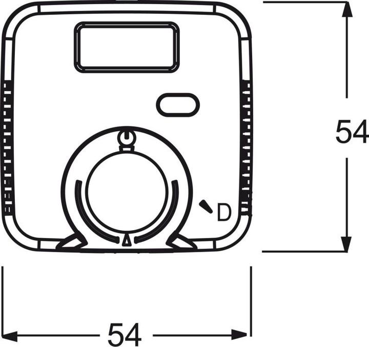 Actual product image Busch-Jaeger Central disk