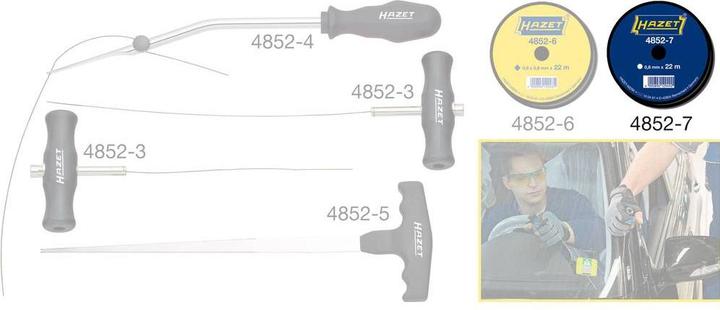 Produktbild HAZET Schneidedraht ∙ rund 4852-7