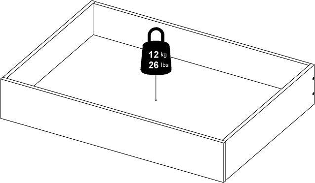 Produktbild Ebuy24 Bett Nada (90 x 200 cm)