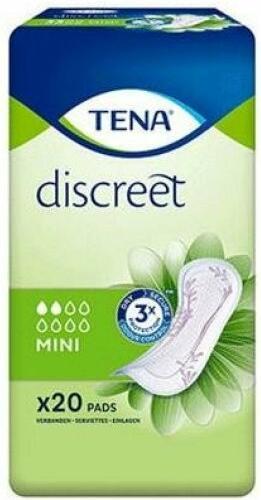 Actual product image Tena DISCREET compresa incontinencia mini 12 uds (20 x, Mini)