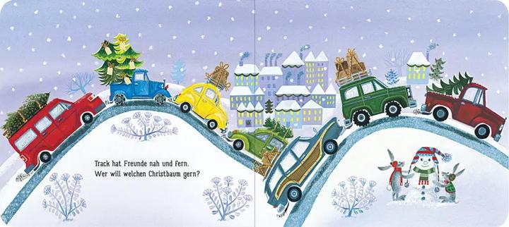 Produktbild Der kleine blaue Laster bringt allen einen Weihnachtsbaum (Deutsch, Alice Schertle)