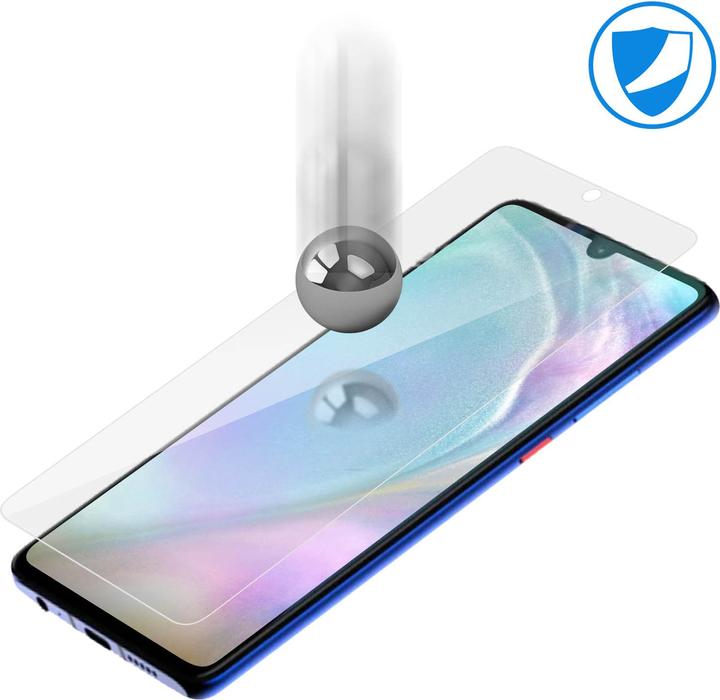 Image du produit Avizar Film clair comme du cristal, protection d'écran en verre (1 pcs, Huawei P30)