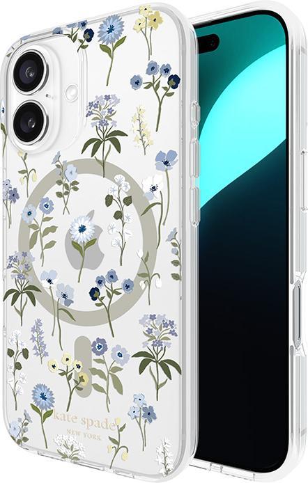Actual product image Kate Spade Protective MagSafe - iPhone 16 case (Precious Bloom) (Apple iPhone 16)