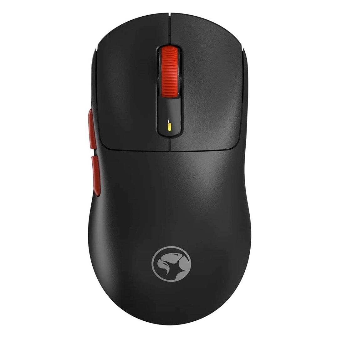 Marvo Niro 60 Maus Schwarz, 12000DPI, Tri-Mode (Kabelgebunden, Kabellos), Maus, Schwarz