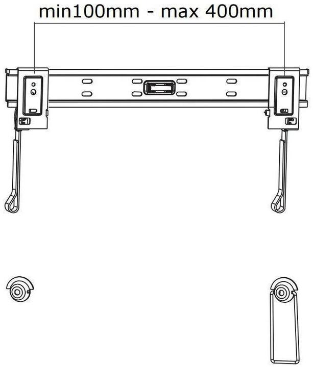 Actual product image Neomounts Plasma W840 (Wall, 50 kg, 23" - 52")