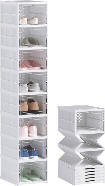 Produktbild Homcom Schuhboxen (26 x 35 x 140 cm)