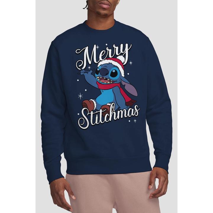 Immagine prodotto Lilo & Stitch Merry Stitchmas Felpa Adulto Unisex (L)