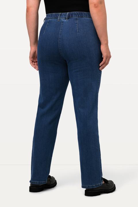 Immagine prodotto Ulla Popken Jeans modello Mony con taglio della gamba conico e tasche con zip (56)