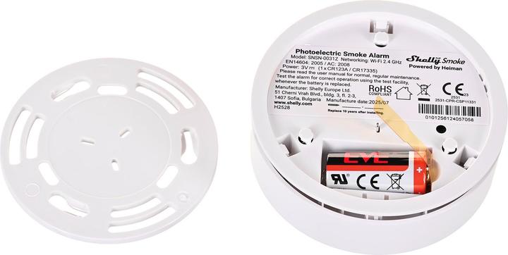 Produktbild Shelly Plus Smoke Alarm
