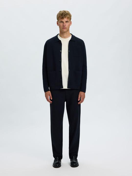 Produktbild Selected Slhmike Light Ls Knit Relaxed Polo Cardi (M)