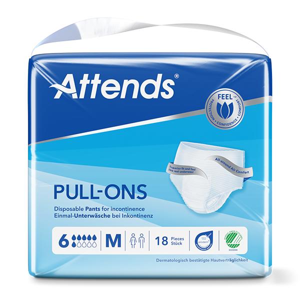 Actual product image Attends Pull Ons 6 Pant (22 x, Mini)