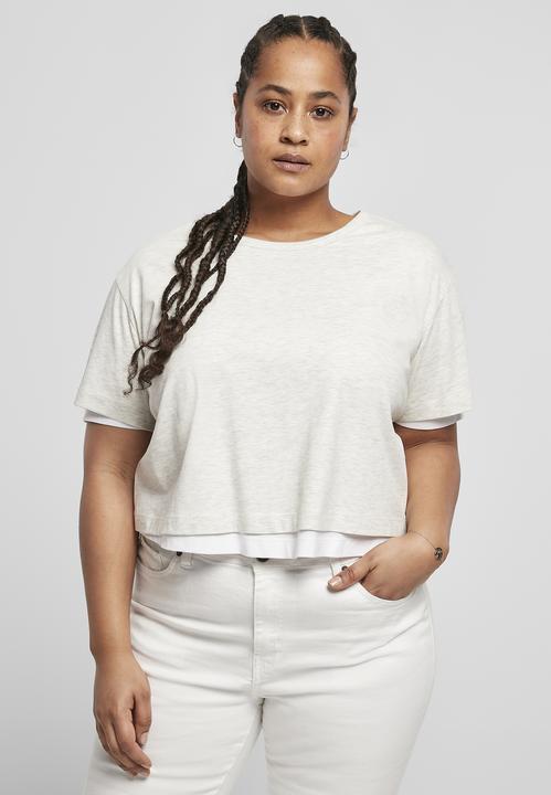 Actual product image Urban Classics Ladies Full Double Layered Tee (M)