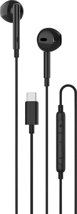 Image du produit Unisynk 10396 Casque/écouteurs filaires intra-auriculaires/musique USB Type-C Noir (Filaire)