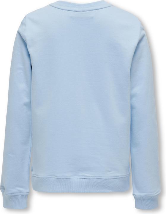 Produktbild Only Normal geschnitten Rundhals Gerippte Ärmelbündchen Sweatshirt Sweatshirt (122, 128)