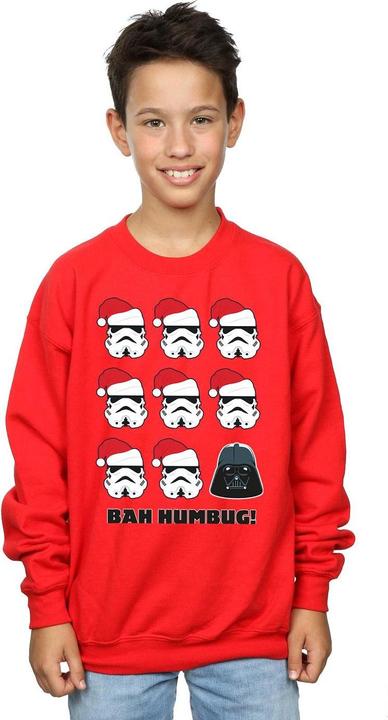 Actual product image Star Wars Boys Christmas Humbug Sweatshirt (140, 146)