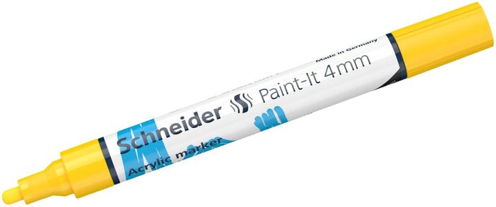 Produktbild Schneider Paint-it 320 Acrylmarker 4 mm 15 cm Gelton (Gelb, 4 mm, 1 x)