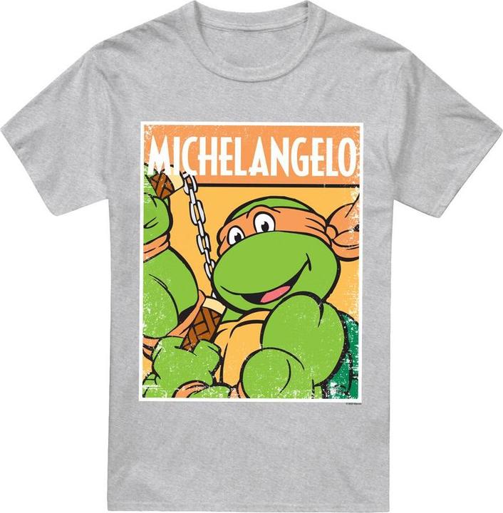 Immagine prodotto Teenage Mutant NT Maglietta Michelangelo Uomo (4XL)
