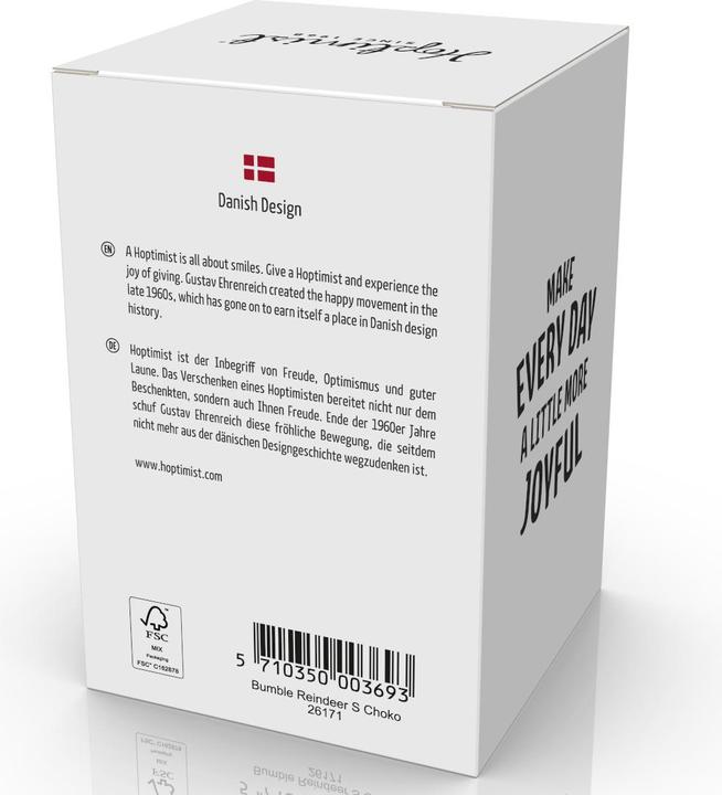 Produktbild Hoptimist Hummel Rentier (8 x 8 x 11 cm)