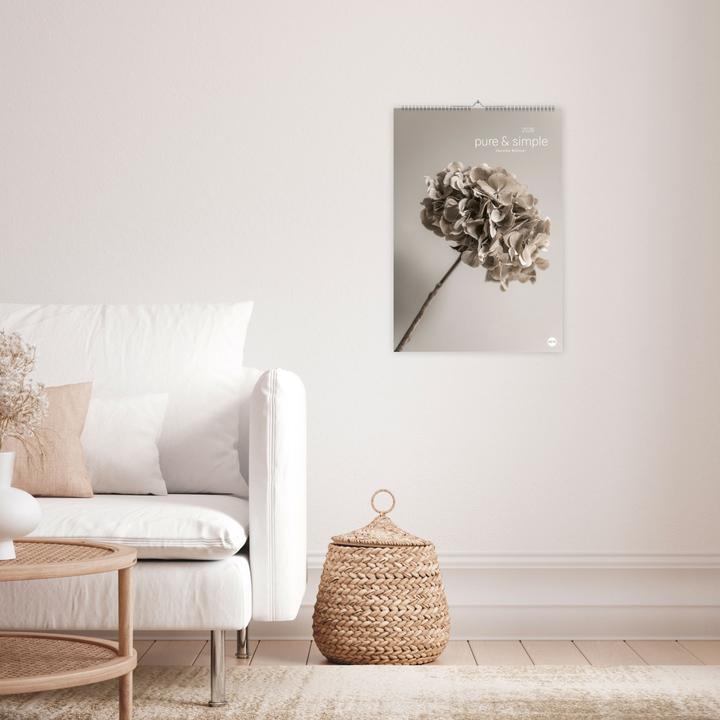Actual product image Mareike Böhmer: pure & simple Kalender 2026 (Hardcover, German)