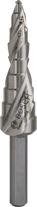 Produktbild Bosch Professional Zubehör Stufenbohrer HSS, 4 - 12 mm, 6 mm, 66,5 mm, 9 Stufen (6 mm)