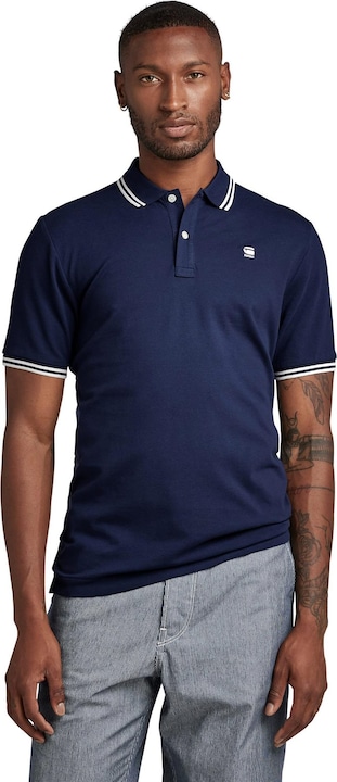 Actual product image G-Star Dunda Slim Stripe Polo (XXL)