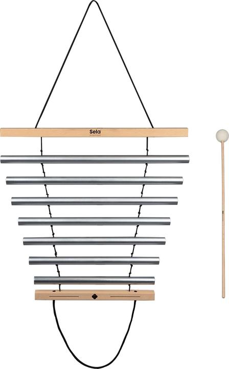 Produktbild Sela Harmony Chimes 7 Natural in C, inkl. Tasche und Schlegel (Chimes)