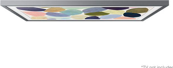 Actual product image Samsung Interchangeable frame for Frame 4.0 32', platinum (Framing system)