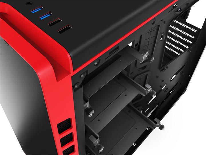 Produktbild NZXT H440 Rot (ATX, mATX, Mini-ITX)