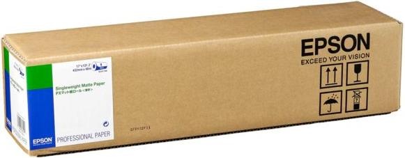 Actual product image Epson Singleweight Matte Paper 432mm x 40m (120 g/m², 4000 cm, 43.20 cm)