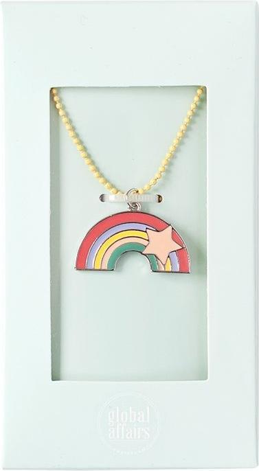 Global Affairs Kinder-Halskette, Regenbogen