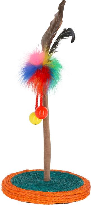 Produktbild Kerbl Palme auf Sisalboden mit 2 Bällen, 33 cm (Kratzspielzeug Katze)