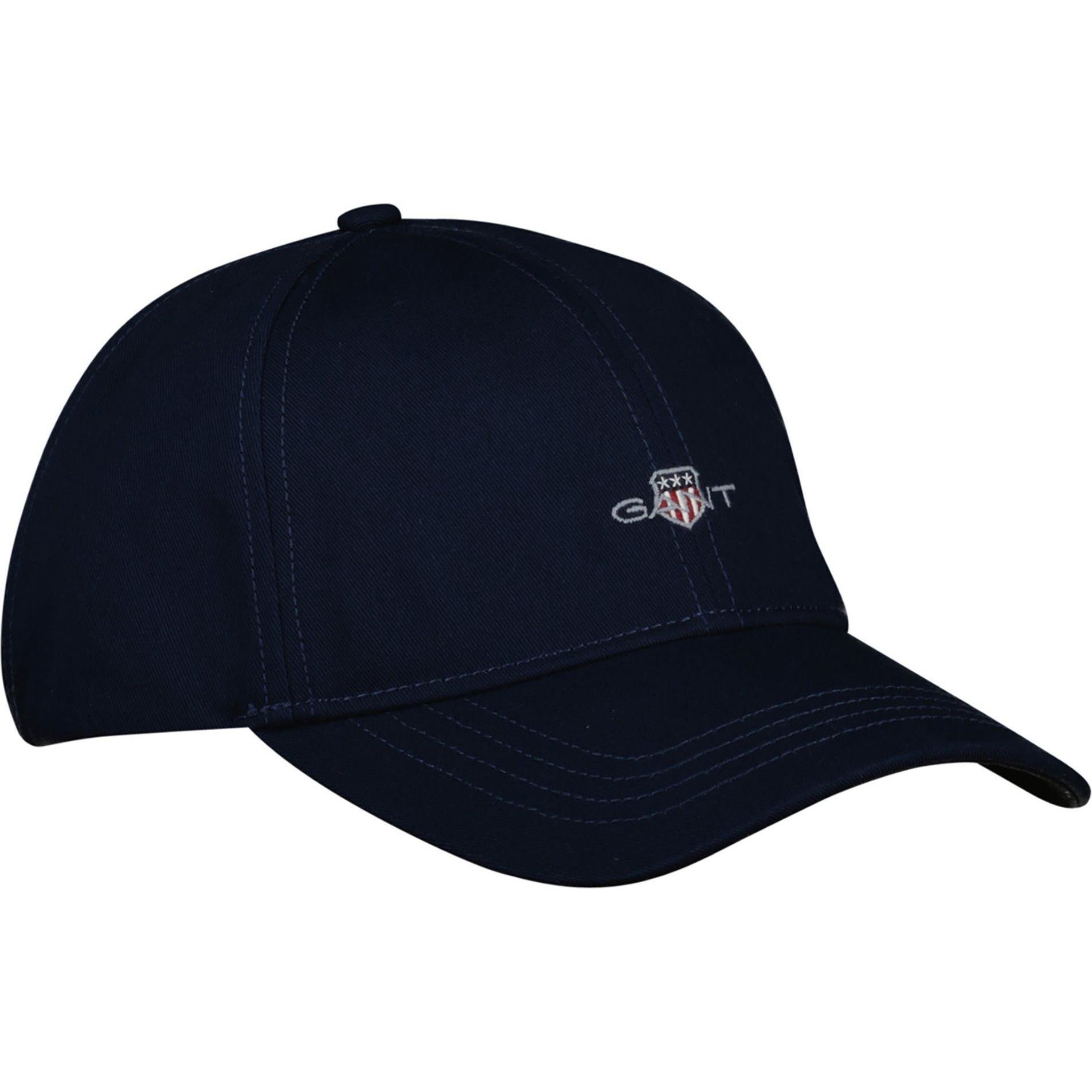 GANT, Herren, Cap, Shield Cotton Twill Cap, Blau, (One Size)