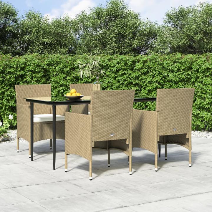 Produktbild vidaXL Garten Essgruppe (160 x 80 x 74 cm)
