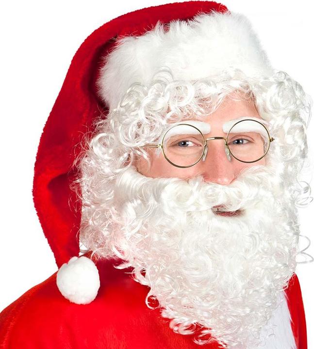 Image du produit Nikolaus Lunettes père noël rond or