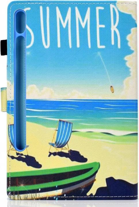 Produktbild König Design Schutz Tablet Hülle für Samsung Galaxy Tab S8 Case Cover Tasche Bumper Wallet (Galaxy Tab S8)