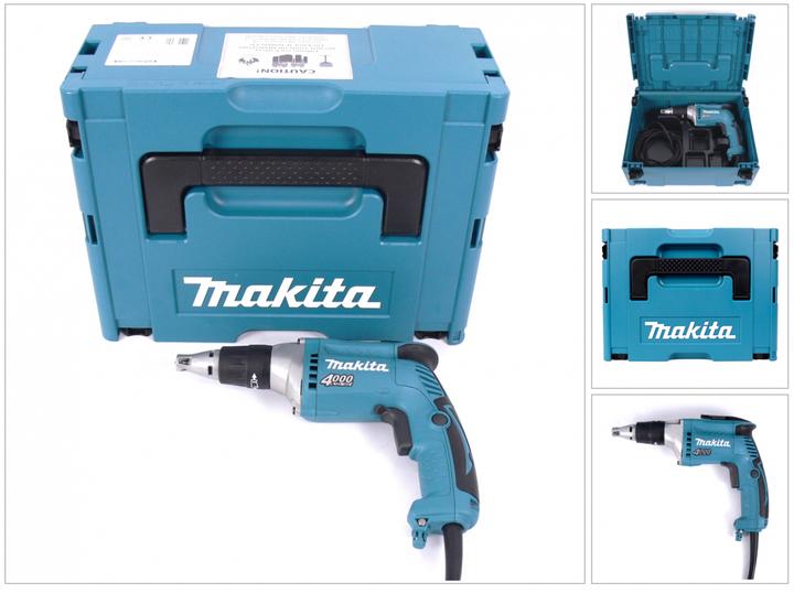 Makita FS 4300 J Schrauber 570W 16Nm + Makpac 2
