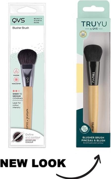 Actual product image QVS BLUSHER BRUSH define & highlight 1 u