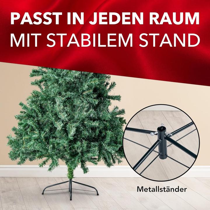 Immagine prodotto Xonic Künstlicher Weihnachtsbaum mit Ständer (120 cm)