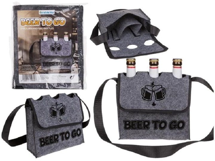 Produktbild Goldbuch Partyaccessoire Tasche Beer to go mit 3 Fächern