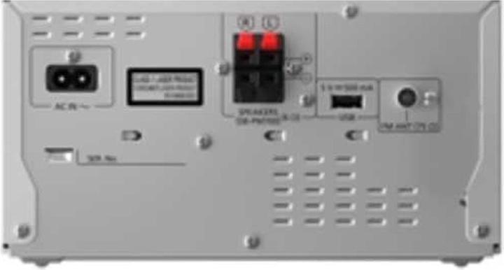 Produktbild Panasonic SC-PM700EG-S (Bluetooth, CD Player, 2x 40 W)