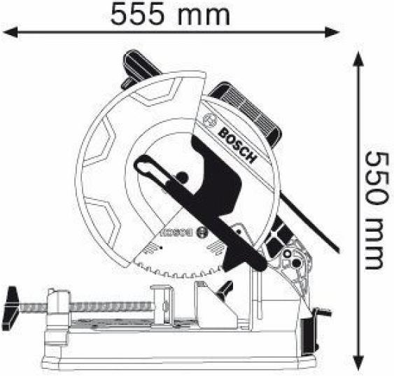 Image du produit Bosch Professional Scie à métaux GCD 12 JL