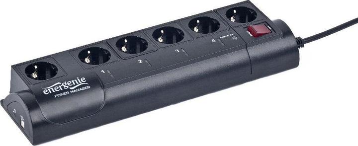 Produktbild Gembird EG-PMS2 (6 x, CEE 7/3, 1.80 m)