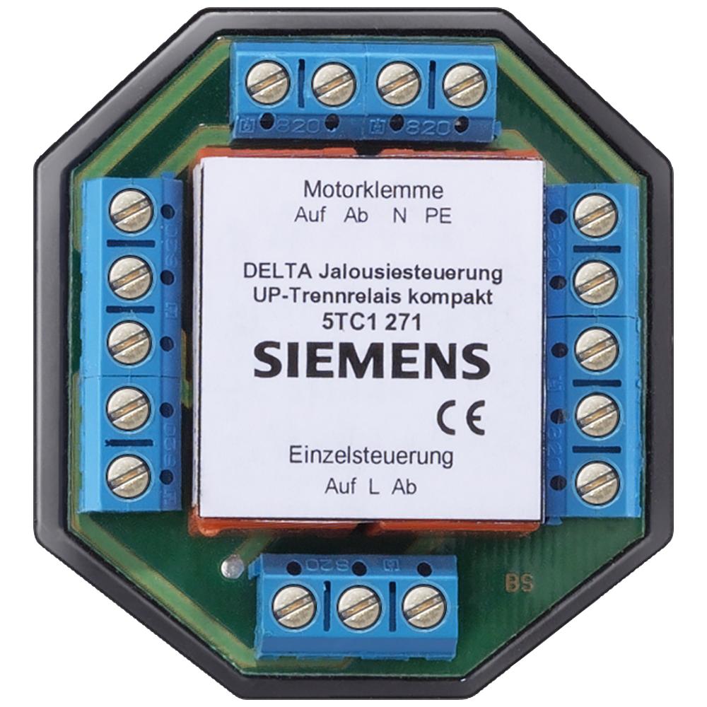 Siemens BJC Delta Jalousie Kontrollmechanismen – RELE freistehend Kompakt, Taster + Schalter, Mehrfarbig